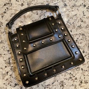 Zara studded mini city bag